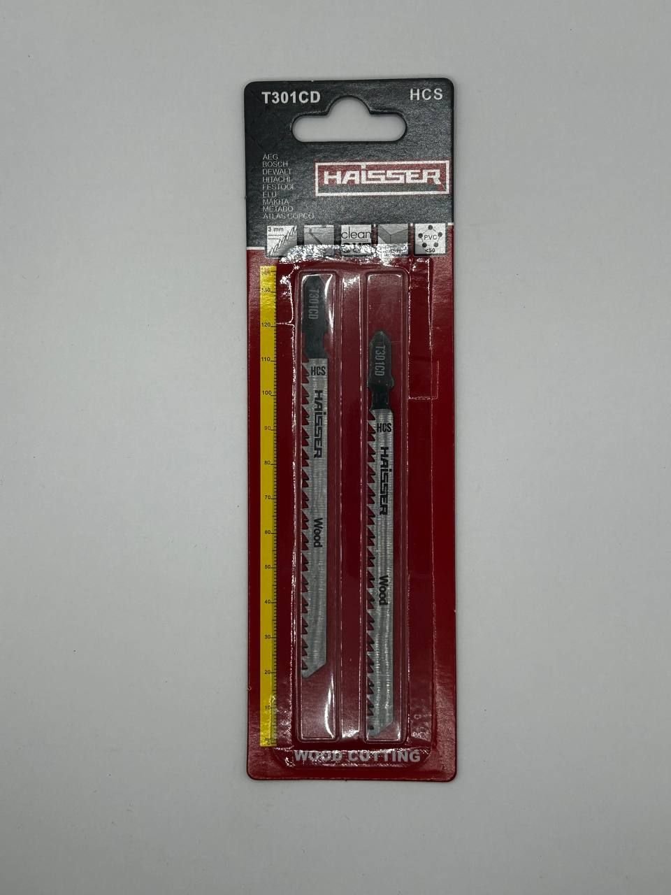 Полотна для лобзика T301CD Haisser 17373