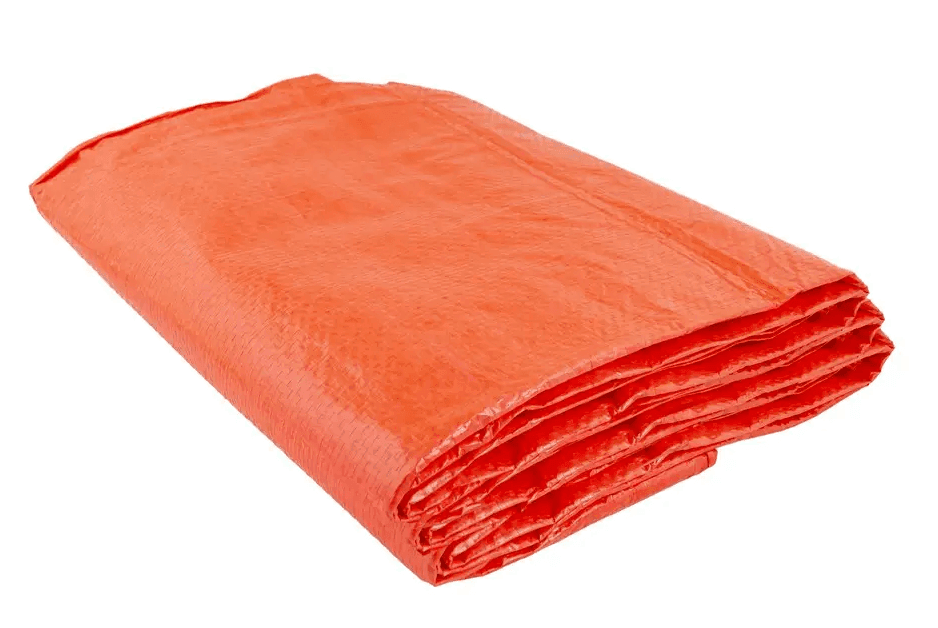 Тент "Оранжевий 8×10м 80 GSM Orange color" ТМ "WoffMann PLANDEKA MOCNA"