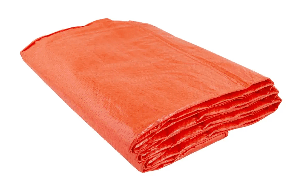 Тент "Оранжевий 6×10м 80 GSM Orange color" ТМ "WoffMann PLANDEKA MOCNA"