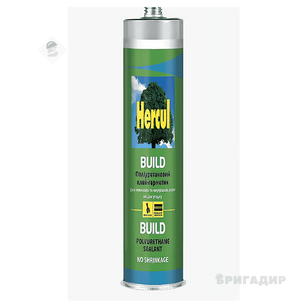 Клей-герметик поліуретановий HERCUL BUILD PU білий 280мл