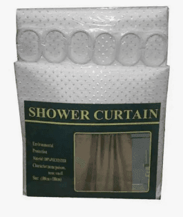 Шторка з кільцями ромб (1.8х2м)