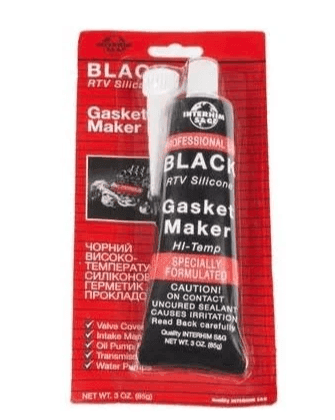Герметик силікон Gasket Maker Black чорний 85г Interhim 2471