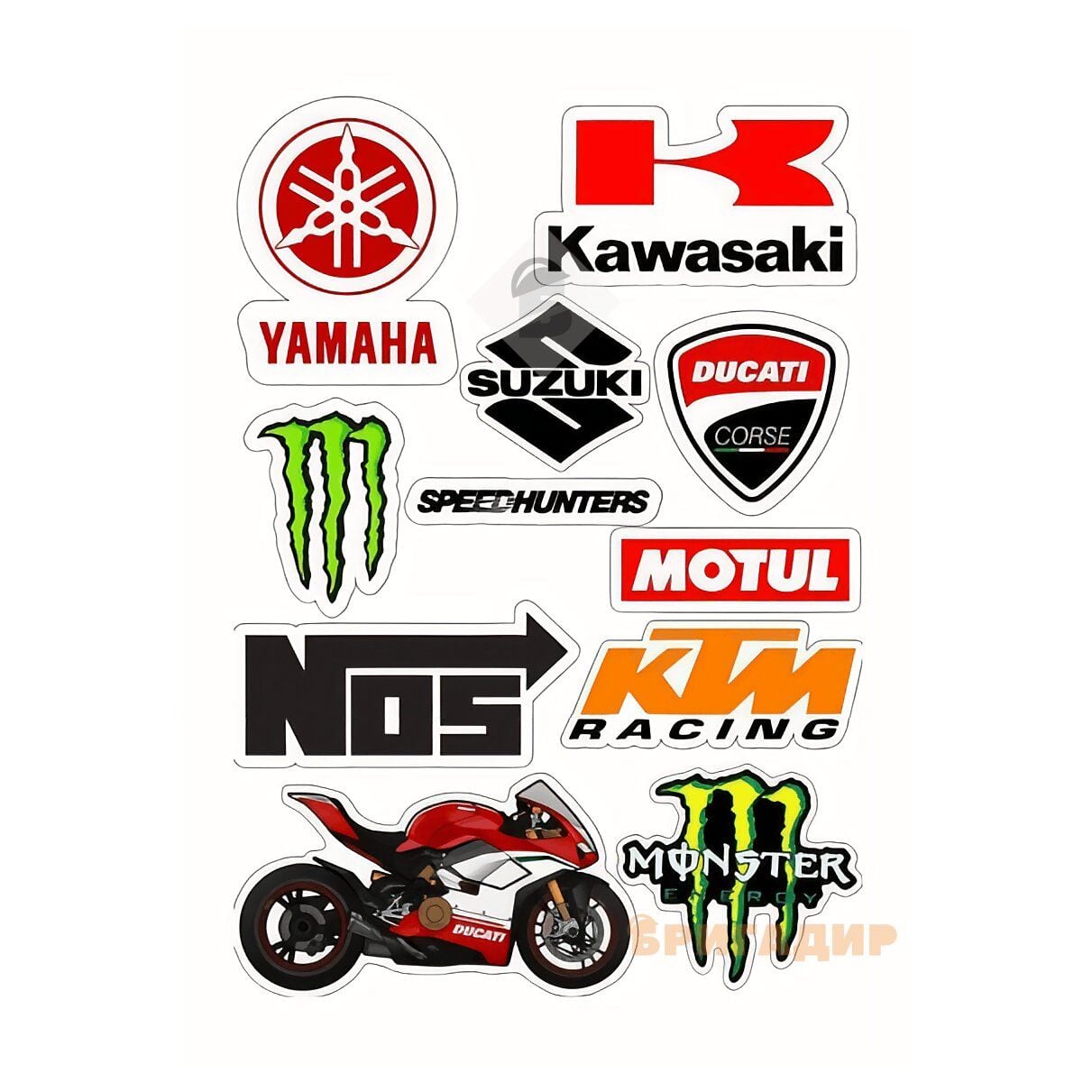 Наклейки BIKE