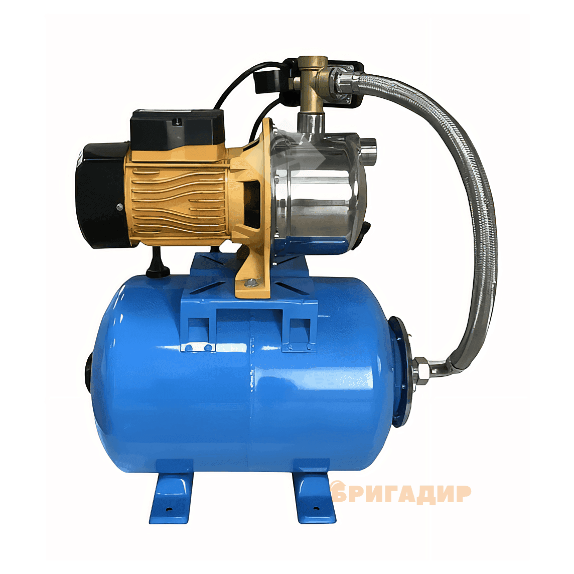 Gidroteh насосна станція нерж JET100S 24л бак нерж