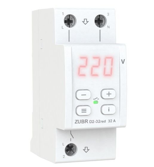 Реле напруги ZUBR D2-32red