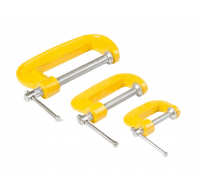 Струбцини столярні набір 3шт (30мм-50мм-75мм)