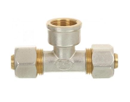 GR Т02 Трійник м/п 16х1/2 Зх16 (10*80)