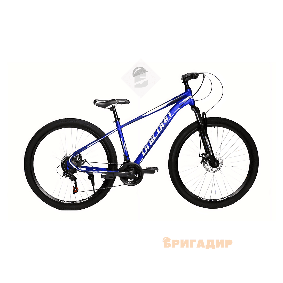 Велосипед 27.5 ST Unicorn FOX 18* синій (хром-молібден) 73-063