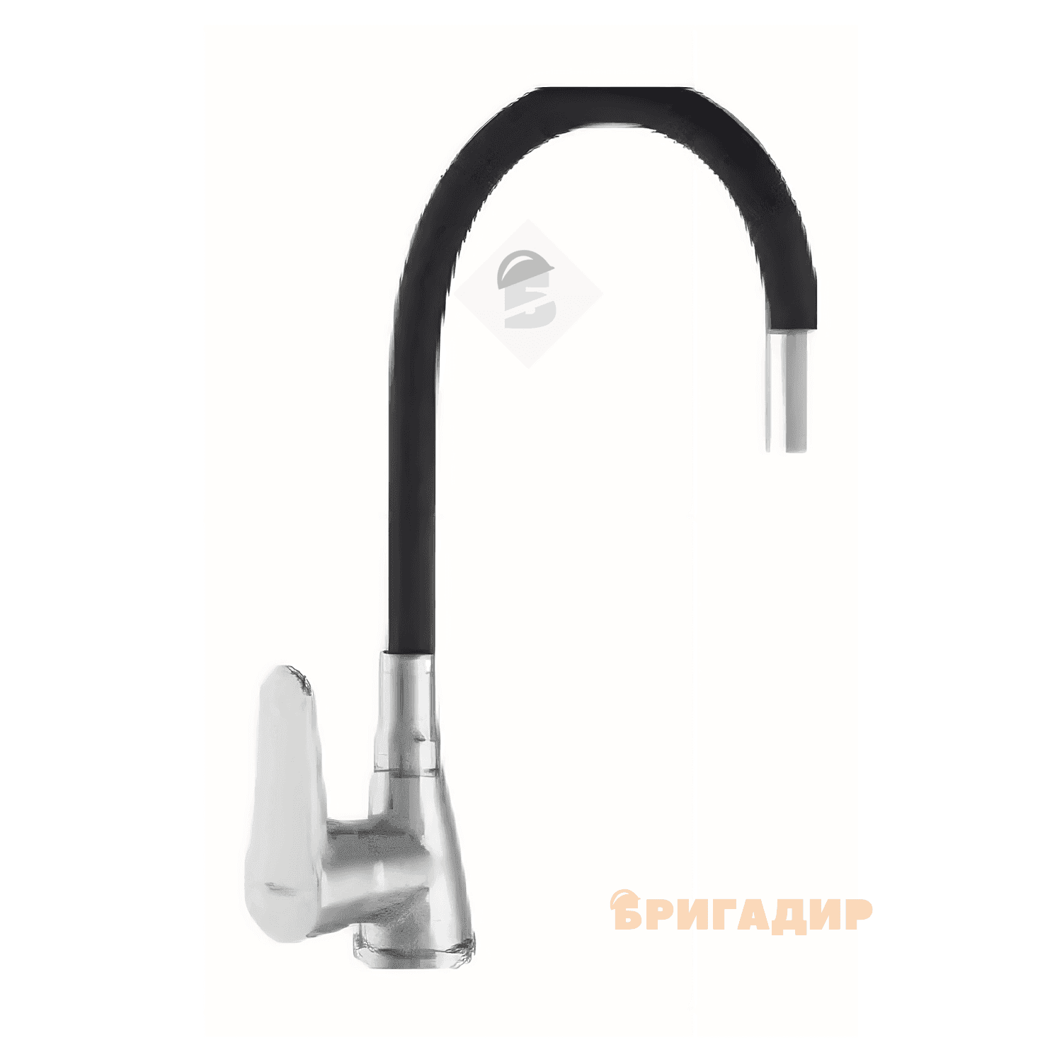 Змішувач ZERIX SOP7- з силік.нос. BLACk