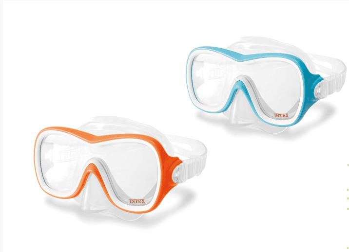 Маска для плаванья 55978 (12шт) WAVE RIDER MASKS, два вида, от 8 лет 55978