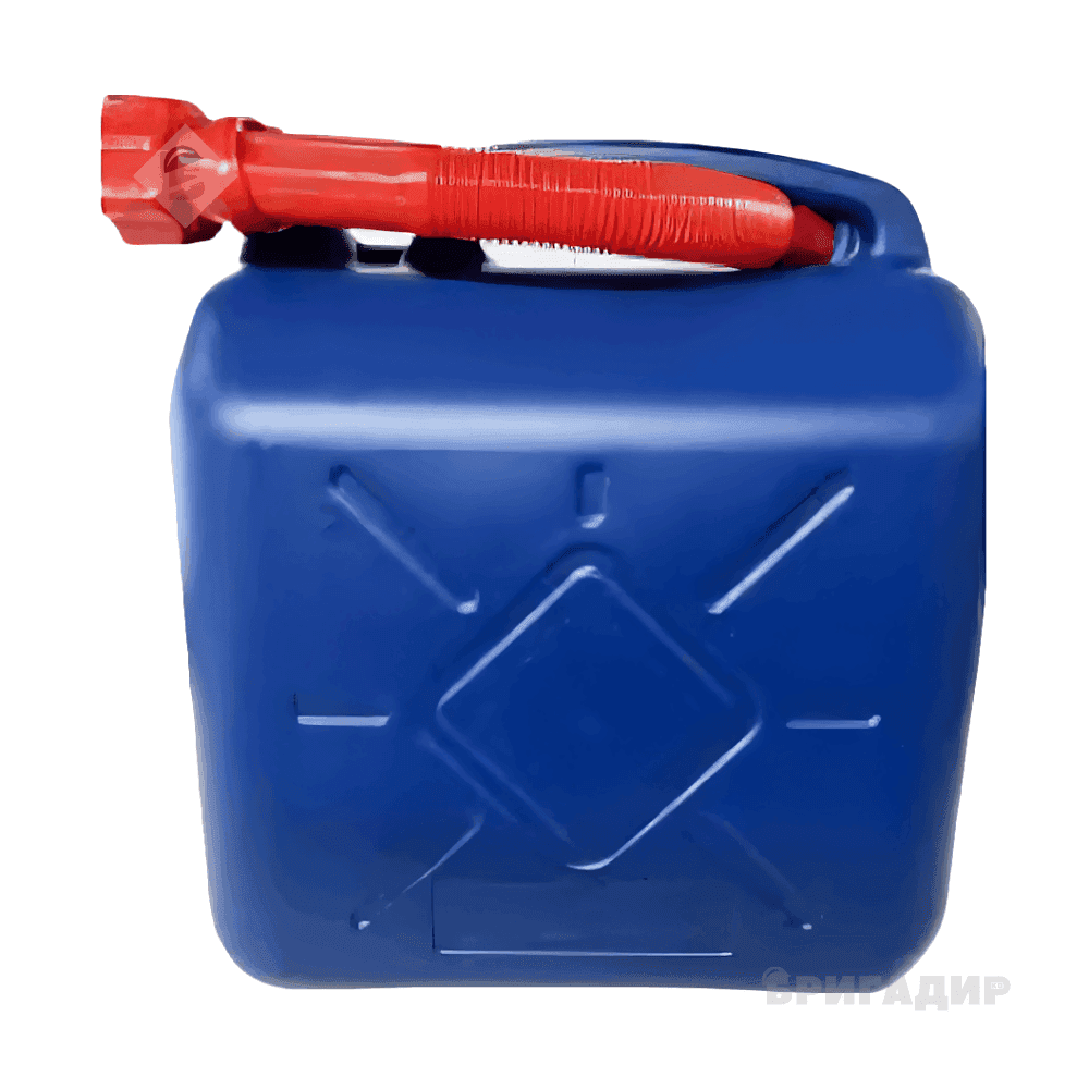Каністра BI-Plasn пластикова HDPE  для палива 10л з лійкою BP-310