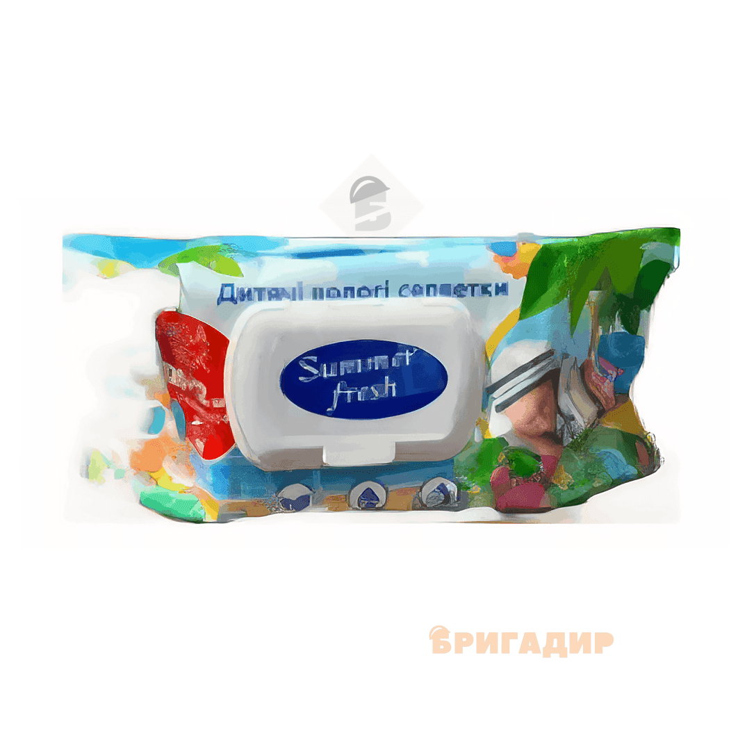 Вологі серветки 132 шт Summer Fresh