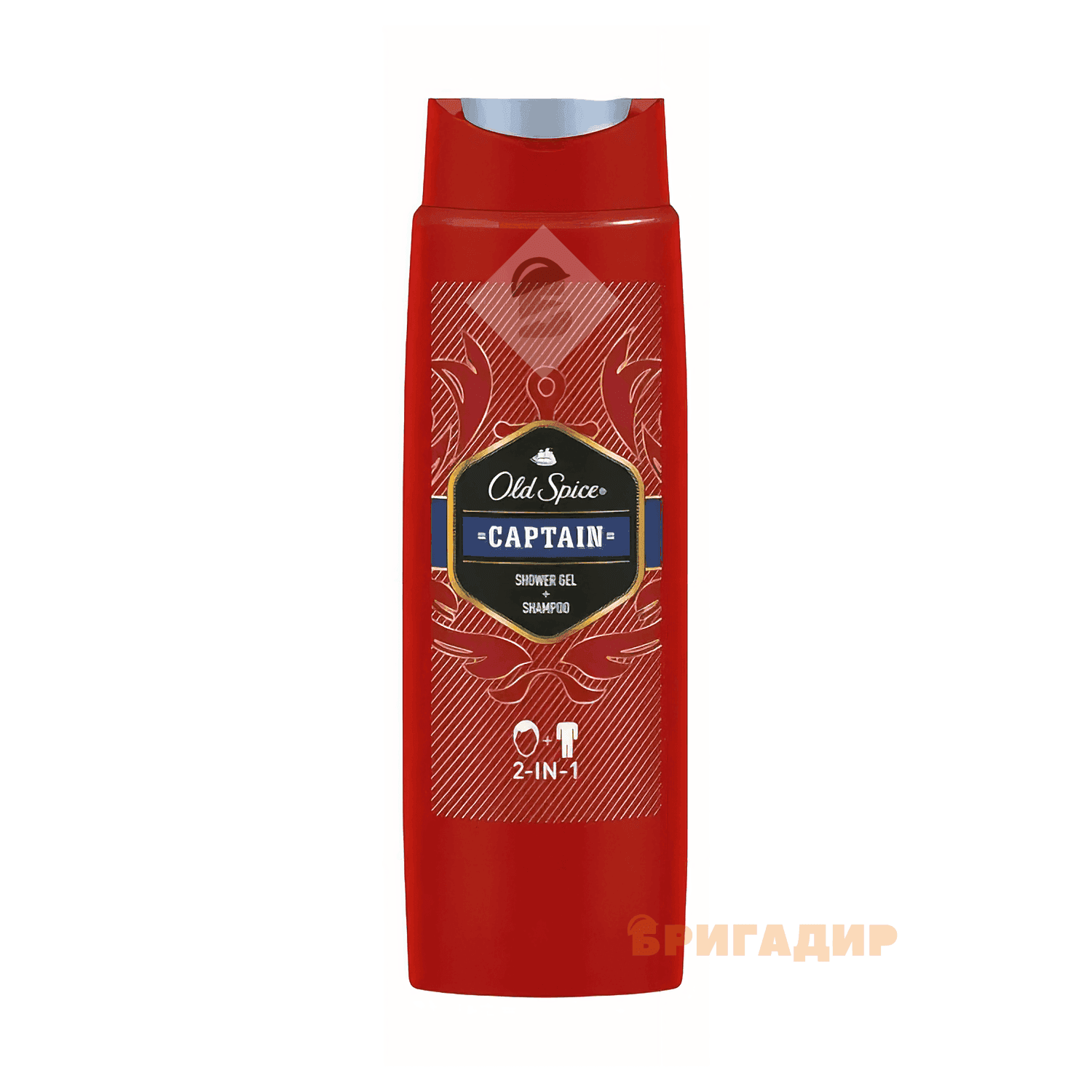 65615 OLD SPICE Гель для душу + Шамп. 2в1 Кептан 400мл