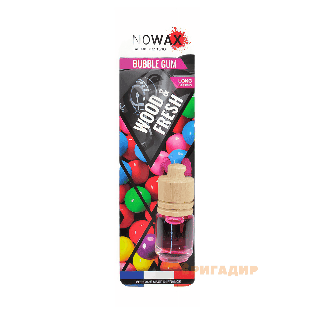 Ароматизатор ТМ Nowax WoodFresh-Buble Gum NX07702