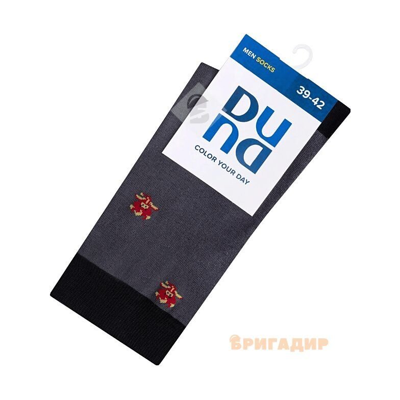 Шкарпетки чоловічі 2267р.27-29 темно-сірий мал. 2392 дюна