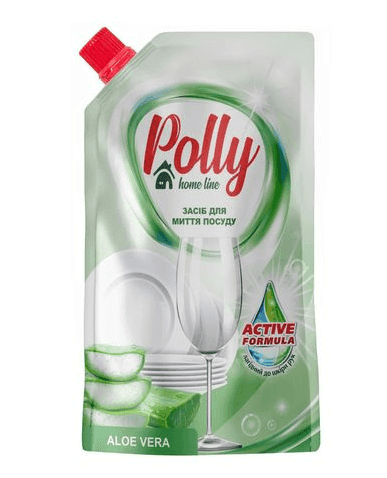 POLLY Засіб для миття посуду Aloe vera 500мл дой-пак 51271