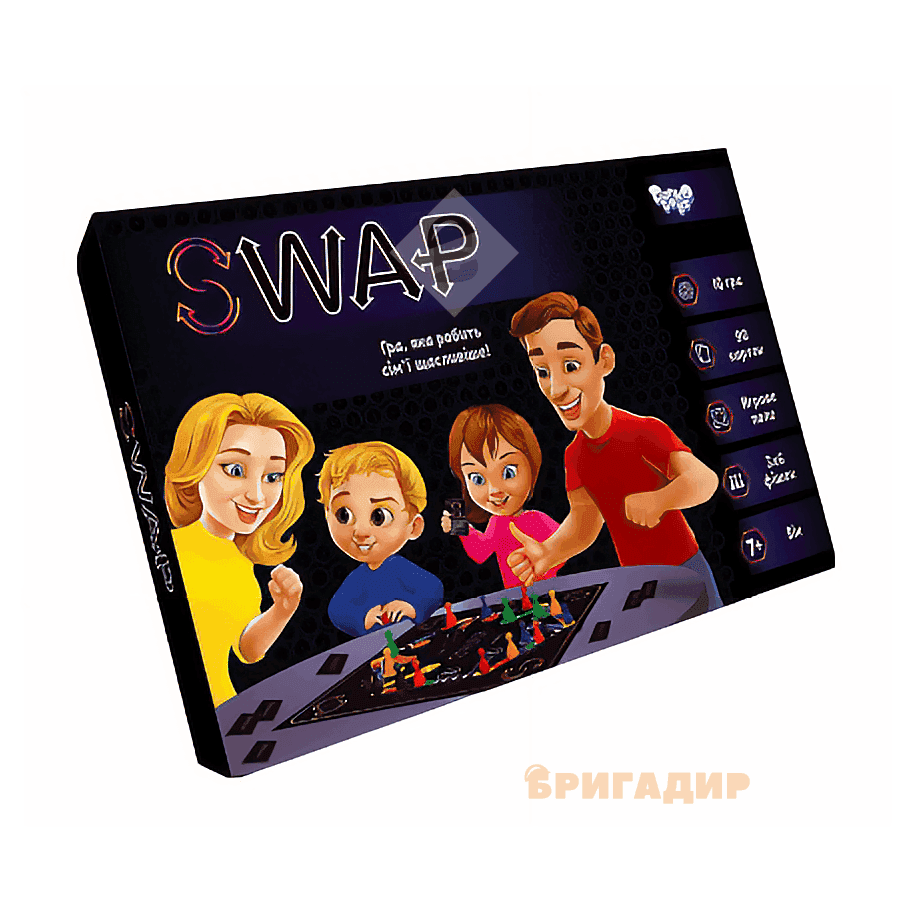 Настільна розважальна гра "Swap" G-Swap-01-01U DANKO