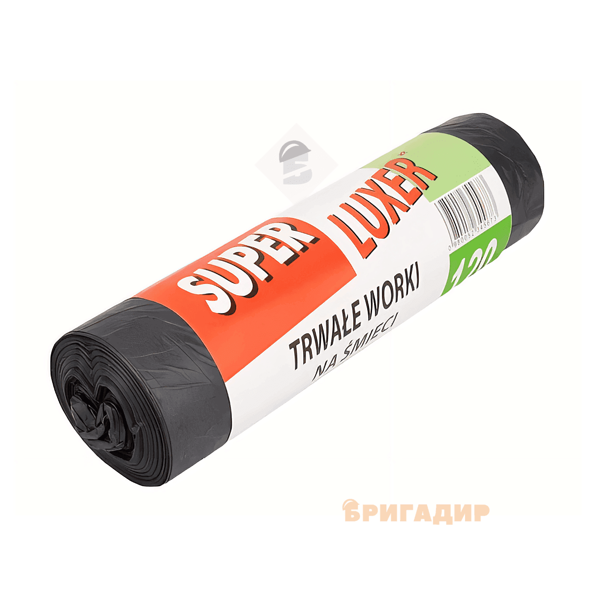 Пакети для сміття 120л 10шт Суперлюкс