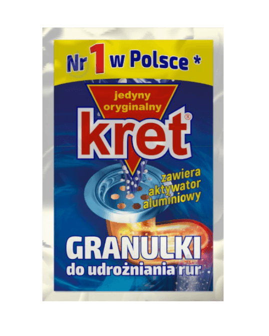 "KRET" Гранули для чищення труб-40г/4746