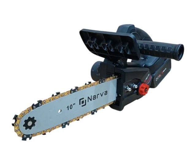Ланцюгова акум пила Narva NCS-21-10Bl Brushes motor в кейсі шина 10* 25см 2 акум 21V 4A
