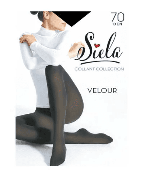 Колготи жін. SIELA VELOUR 70-nero-2