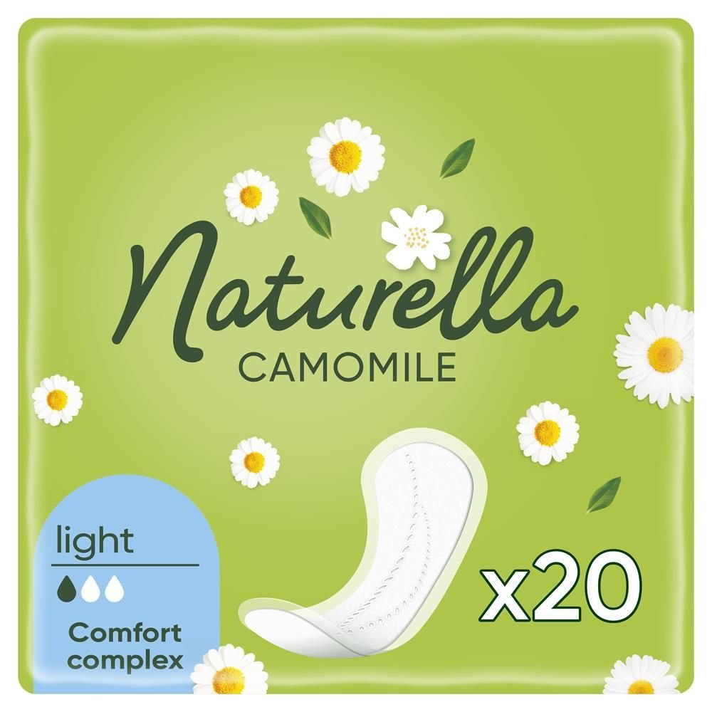 40310 NATURELLA Щоденнi гіг. прокл. Camomile Лайт Single 20шт