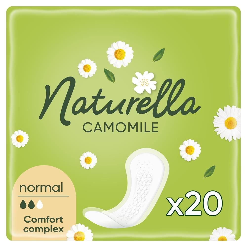 00684 NATURELLA Щоденні гіг. прокл. ароматизовані Camomile Нормал Single 20шт