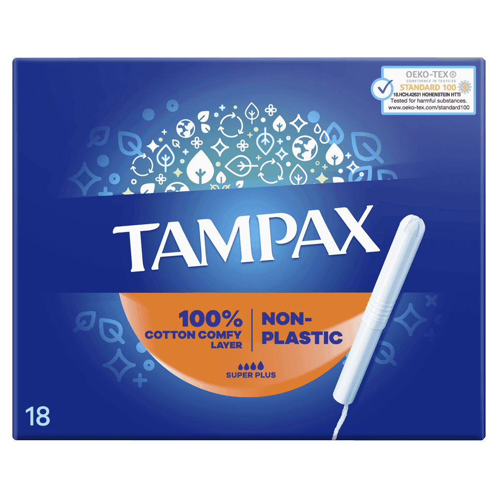 16670 TAMPAX Тампони гігієнічні Супер Плюс Duo 18шт