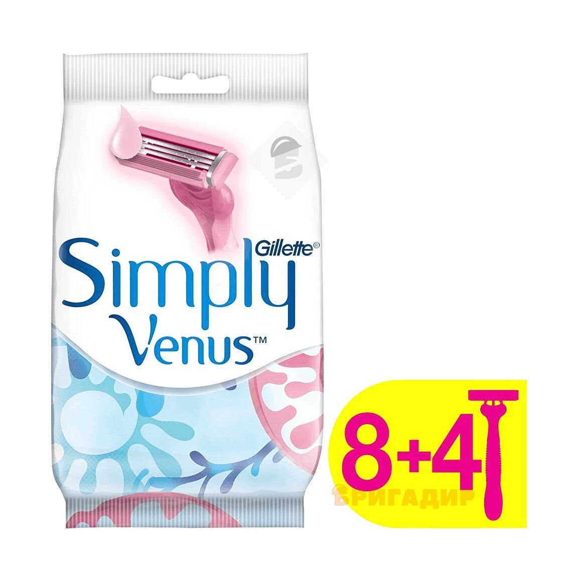 70732 GILLETTE SIMPLY VENUS 3 Одноразові бритви 12шт