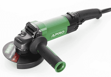 Кутова шліфмашина APRO 125мм 1450Вт з довгою ручкою