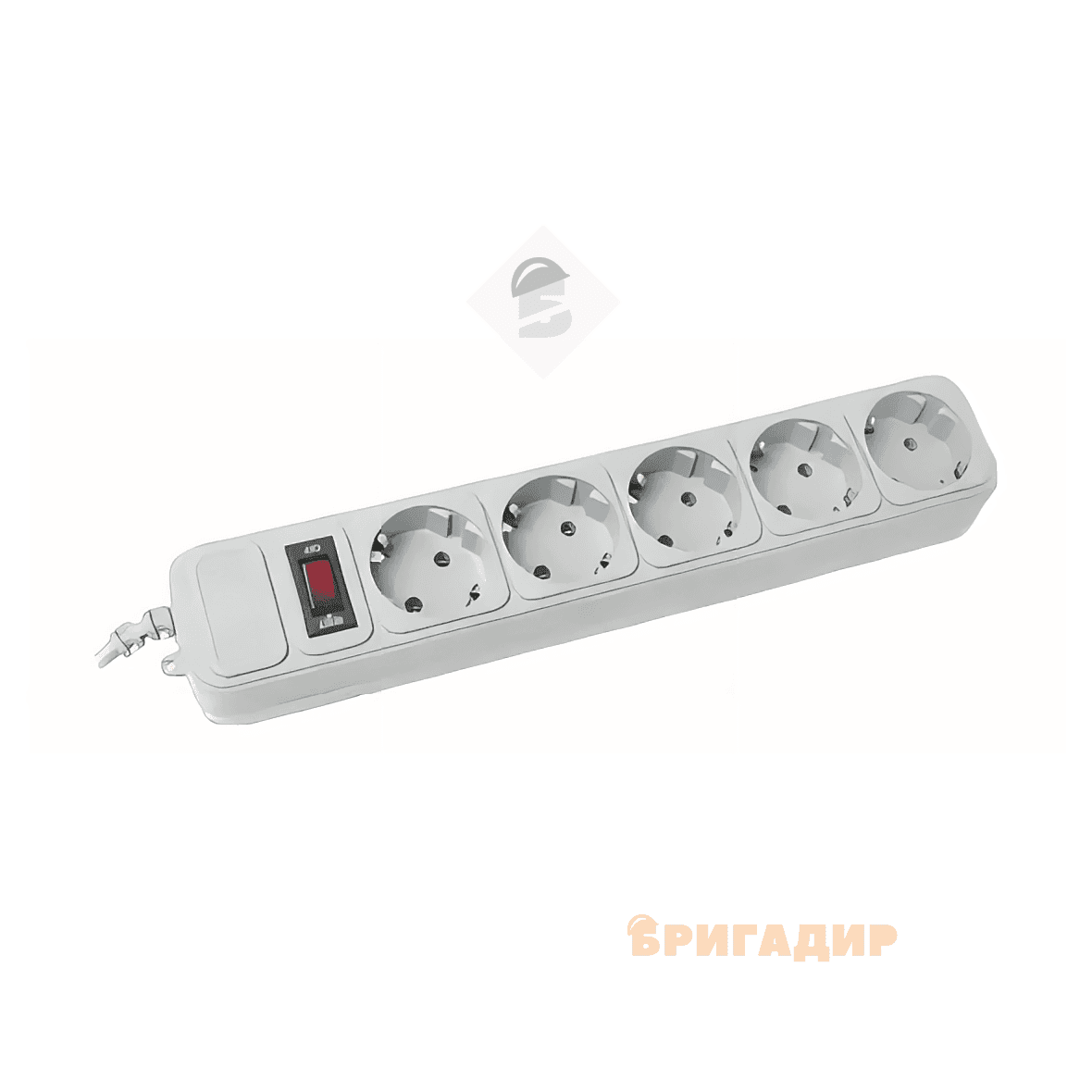 Мережевий фільтр-подовжувач з/з, 5 гнізд, 2 USB, 5м, з вимикачем, MARSO