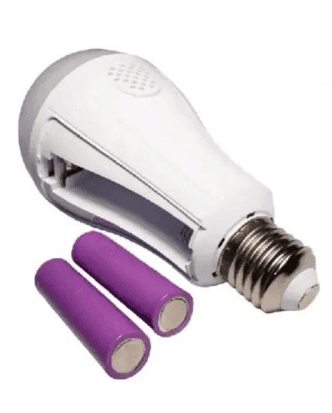 Світлодіодна смарт лампа LED Emergency Lamp із двома акумуляторами Е27 20W