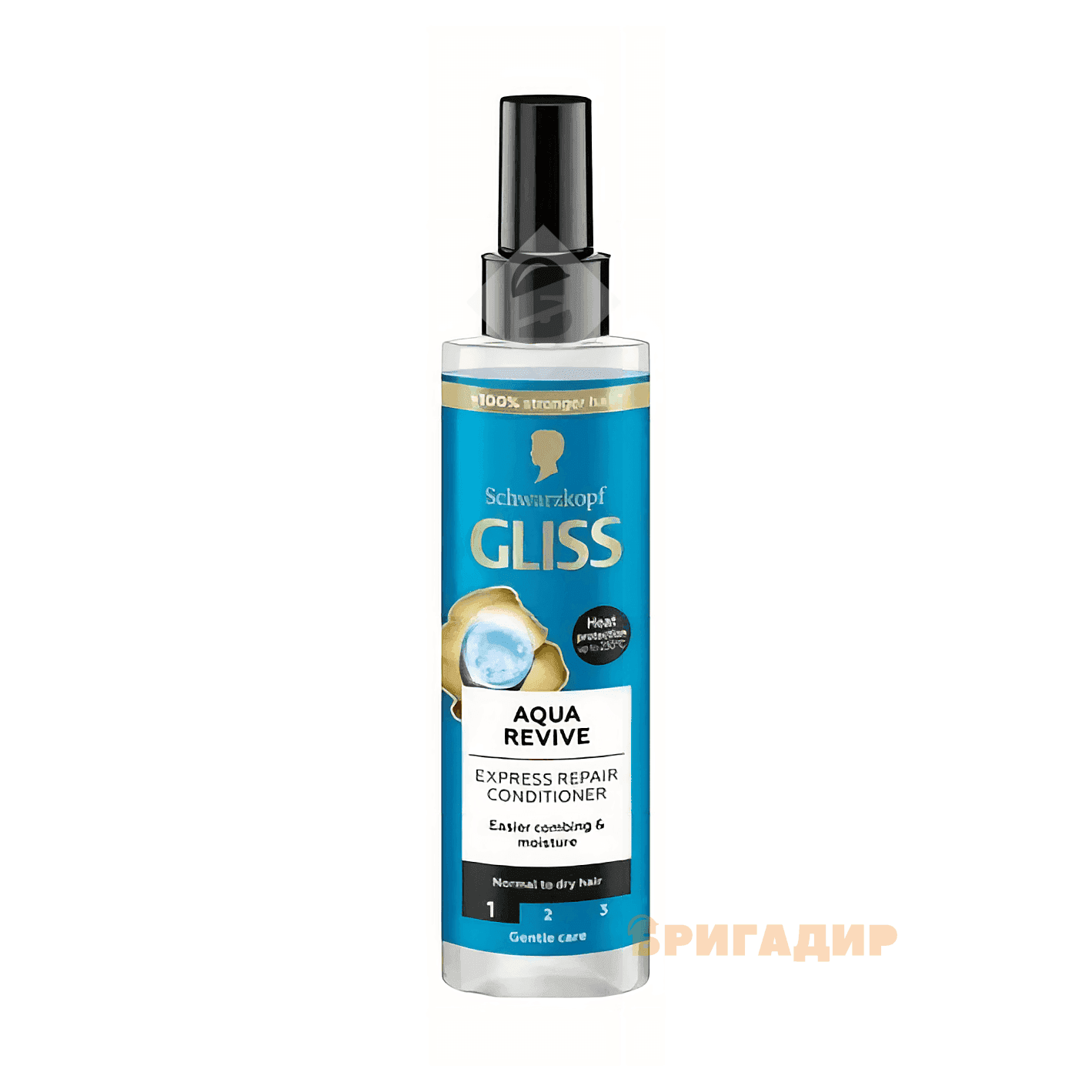 Експрес-кондиціонер Gliss Aqua revive для сухого та нормального волосся 200 мл.