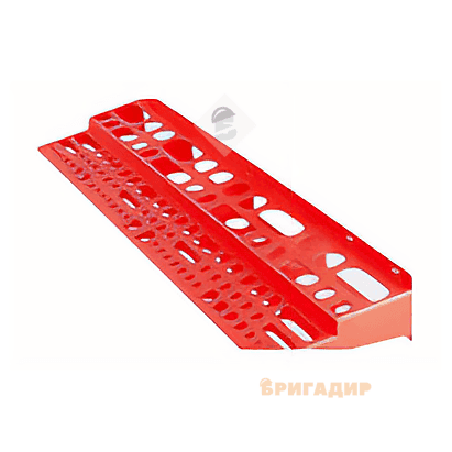 Полка пластикова з отворами під інструмент 610*150*45мм BX-0001 INTERTOOL