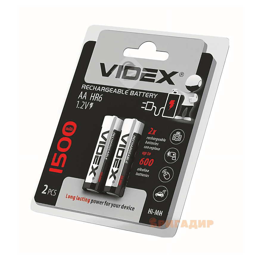 Акумулятор Videx HR6 AA Ni-MH 1500maH 1.2V