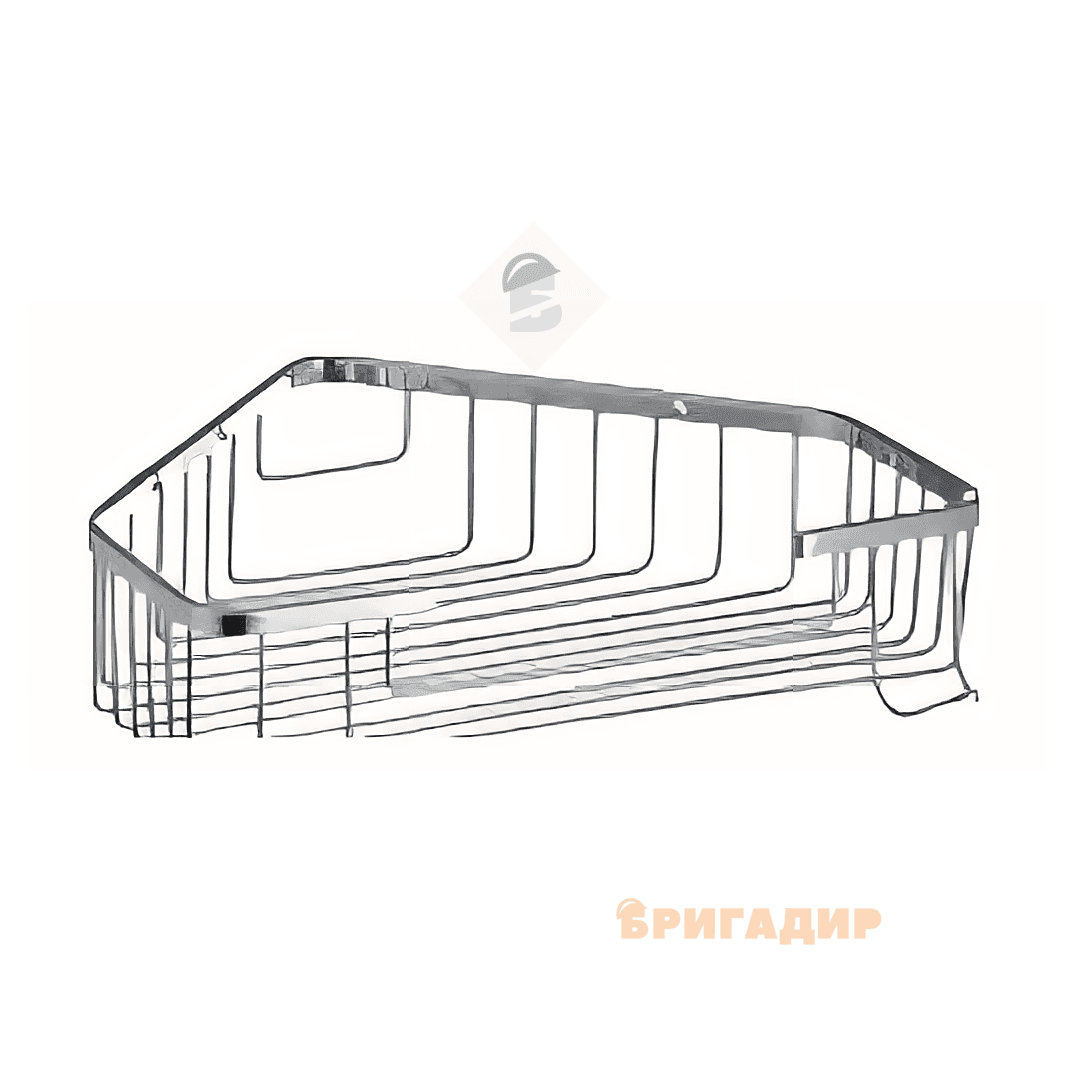 ЗМ1  ZERIX 335 Полка кутова (решітка) 250х250мм