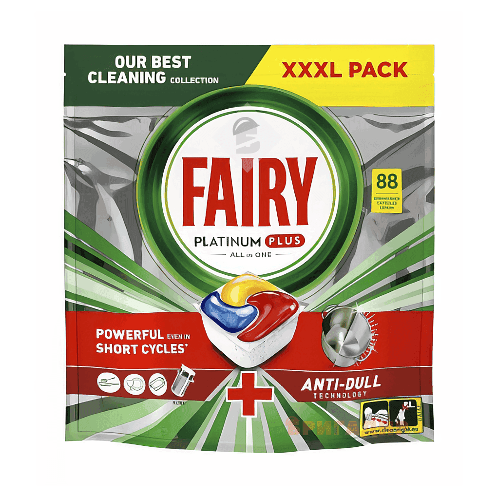Fairy Platinum плюс все в одному засіб д\м посуду в кап д\авт посуд машин Лимон 71 шт