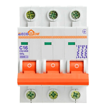 Автомат EcoHome 3й 16А