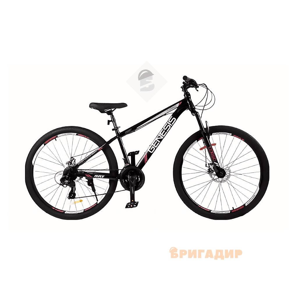 Велосипед 27.5 ST Corso "Genesis" GS-27312 сталь 15" темно-фіолетово-рожевий