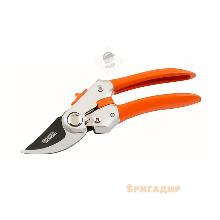 Секатор Mastertool алюмінієві ручки, леза тефлонові, 200мм