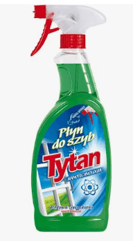 Рідина для миття скла 750г нанотехнологія тригер TYTAN