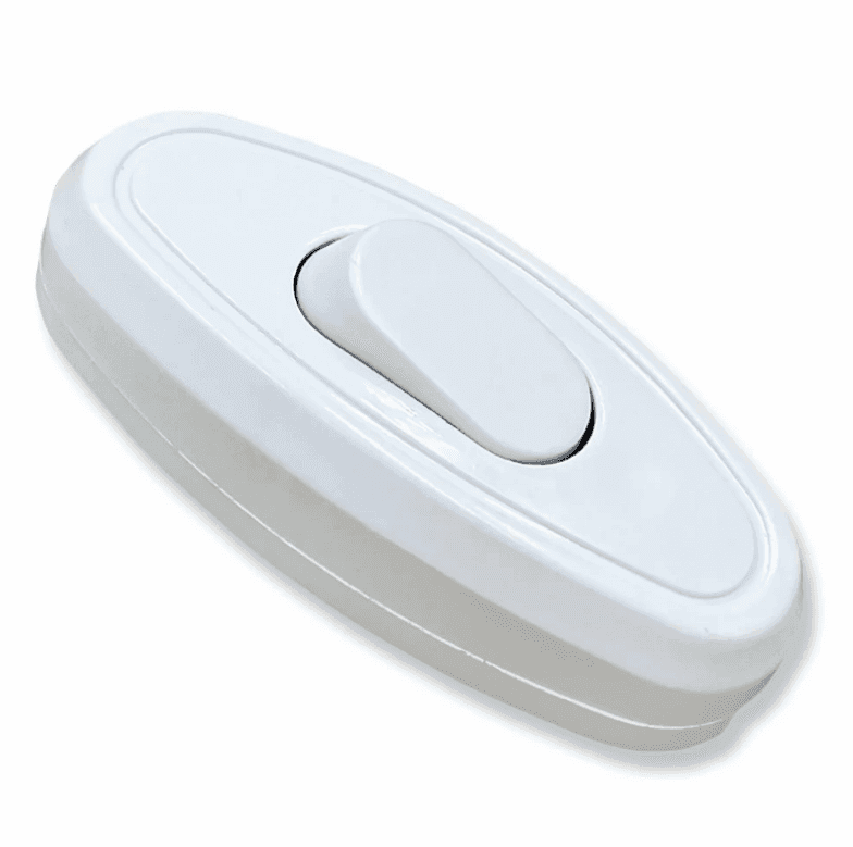 Вимикач для бра Oval білий