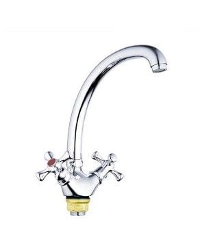 Змішувач TLB ZERIX мийка литий гусак на гайці