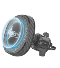 Тримач телефона BREVIA AirVent Ultra MagCharge 15W з безпровідною зарядкою, для дефектора 48000