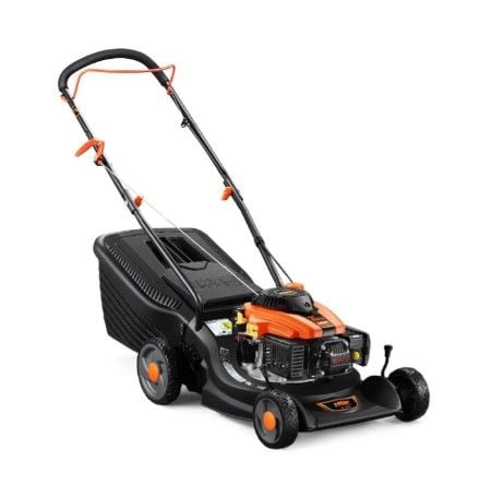 Газонокоса бензинова GRUNHELM S461 ширина 460мм травозбірник 60л вага 38кг