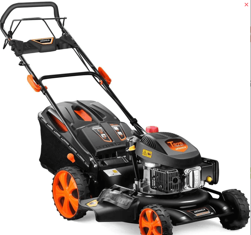 Газонокоса бензинова GRUNHELM S531 ширина 530мм травозбірник 70л вага 42кг