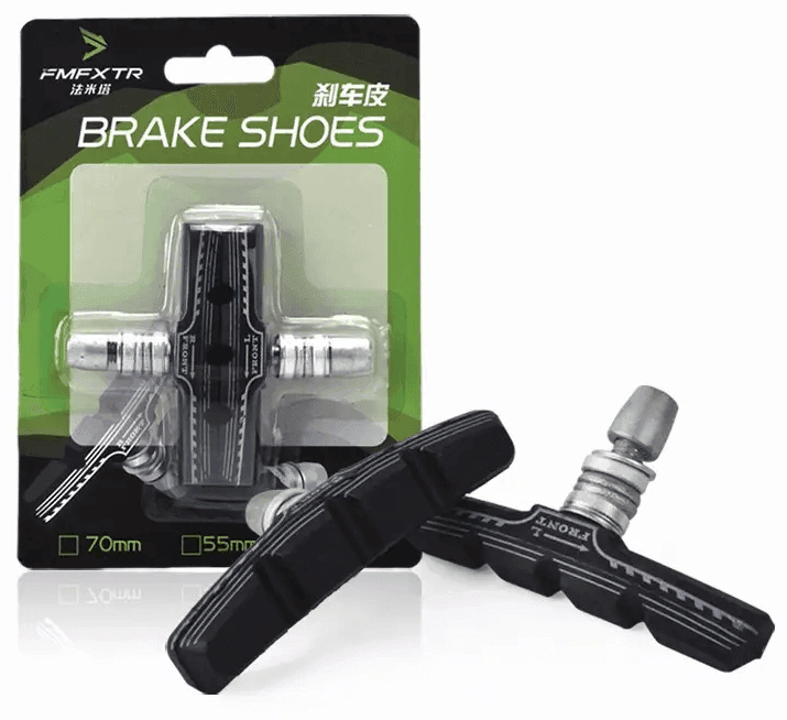 Комплект гальм V-Brake алюміній чорний/сірий