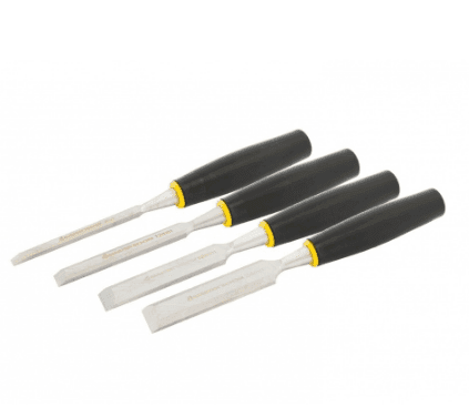 Набір стамесок 4шт (6,12,18,24мм ) пласт