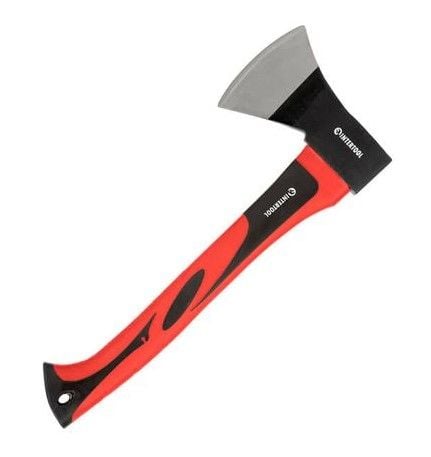 Сокира 800 г, ручка з фібергласу INTERTOOL HT-0262