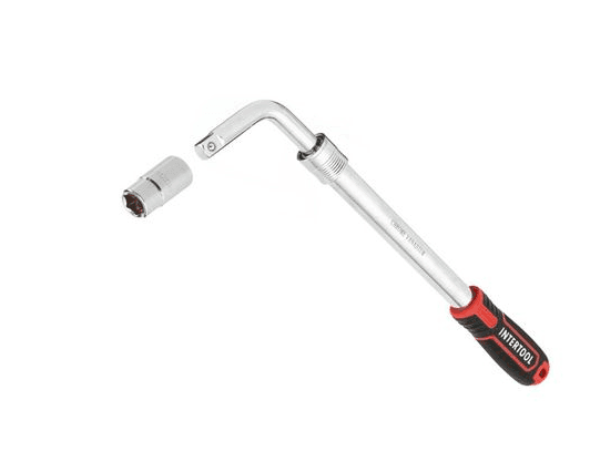 Ключ балонний телескопічний 1/2 ", 17/19, 21 / 23мм, Cr-V, чохол, STORM INTERTOOL HT-1601